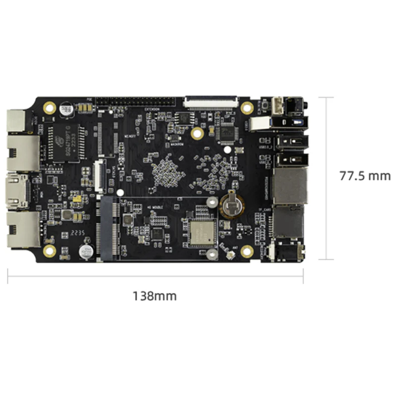 ROC-RK3568-PC SE Quad-Core ARM Single Board Computer - Image 5